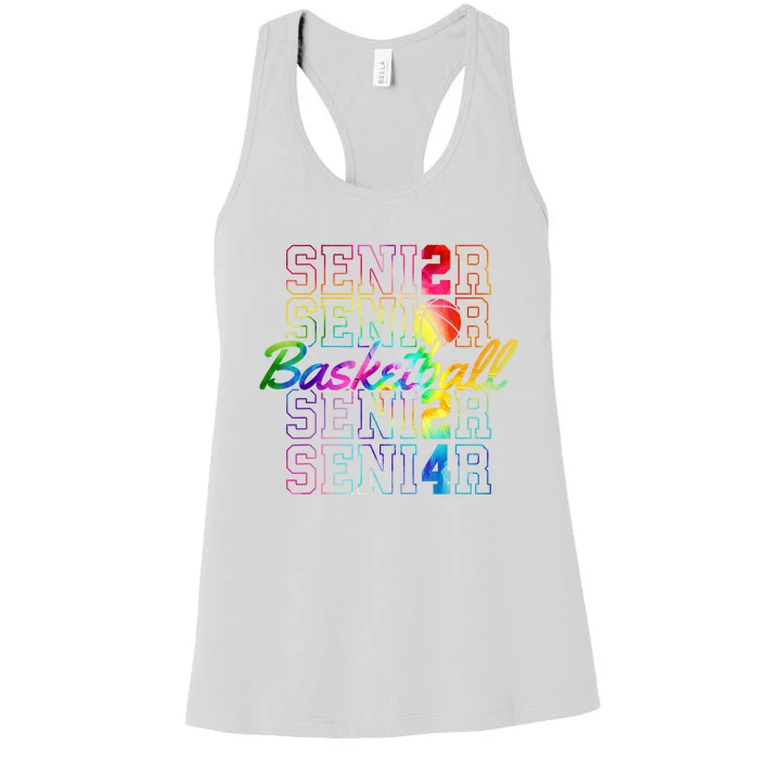 Class Of 2024 Senior Basketball Women's Racerback Tank