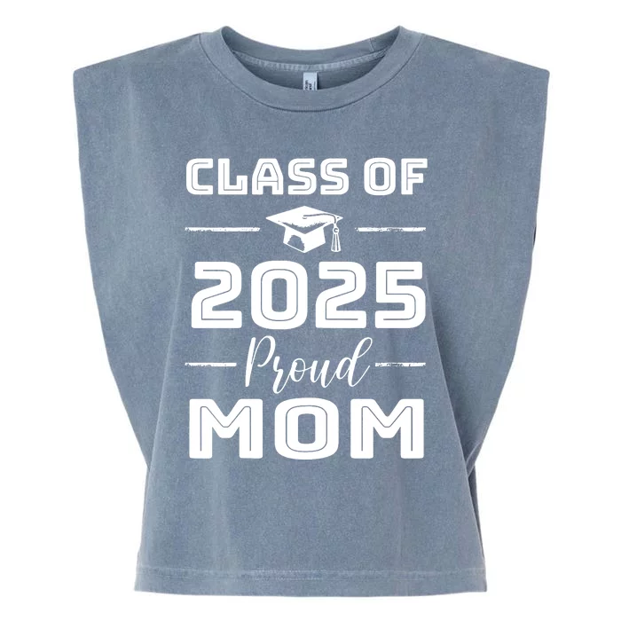 Class Of 2025 Senior 2025 Graduation Vintage School Mom 2025 Garment-Dyed Women's Muscle Tee