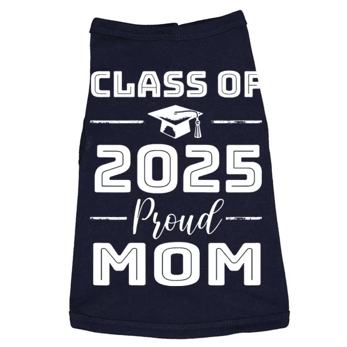 Class Of 2025 Senior 2025 Graduation Vintage School Mom 2025 Doggie Tank