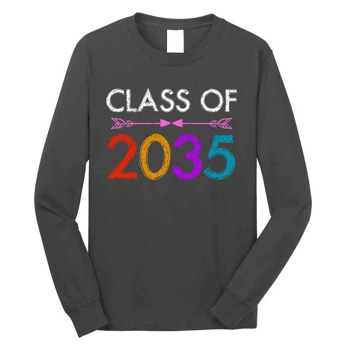 Class Of 2035 Cute Graduation Long Sleeve Shirt