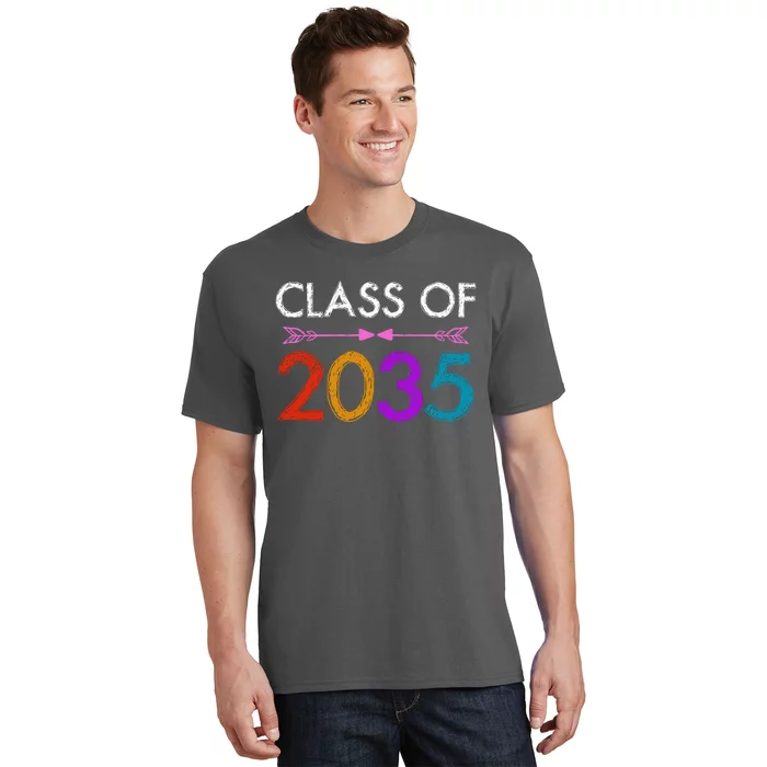 Class Of 2035 Cute Graduation T-Shirt