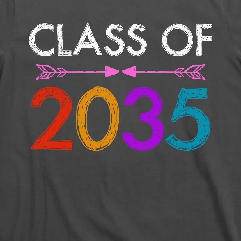 Class Of 2035 Cute Graduation T-Shirt