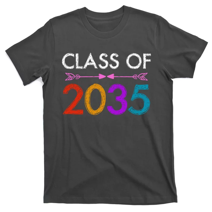 Class Of 2035 Cute Graduation T-Shirt