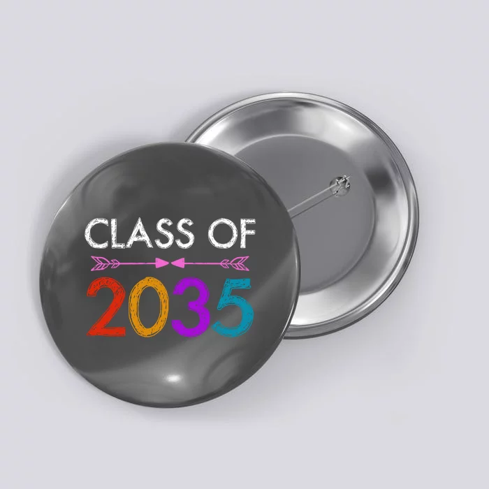 Class Of 2035 Cute Graduation Button