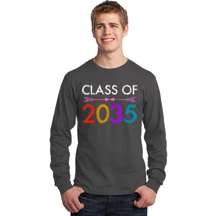 Class Of 2035 Cute Graduation Tall Long Sleeve T-Shirt