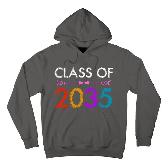 Class Of 2035 Cute Graduation Tall Hoodie