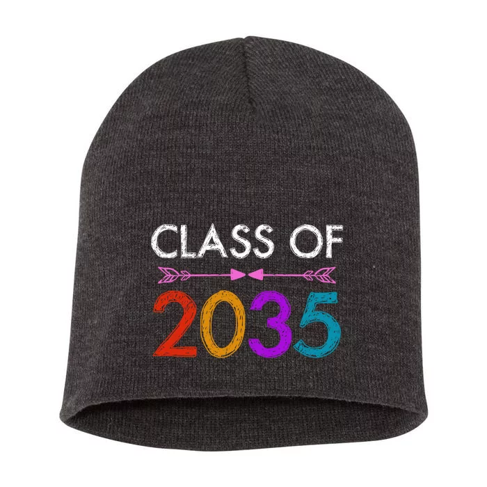 Class Of 2035 Cute Graduation Short Acrylic Beanie