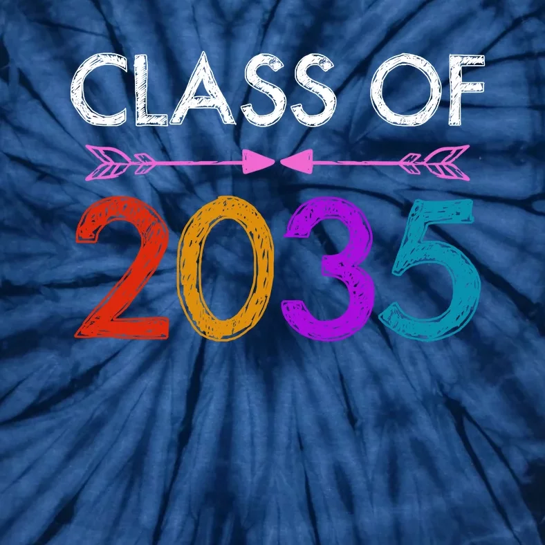 Class Of 2035 Cute Graduation Tie-Dye T-Shirt