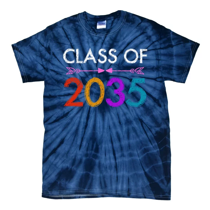 Class Of 2035 Cute Graduation Tie-Dye T-Shirt