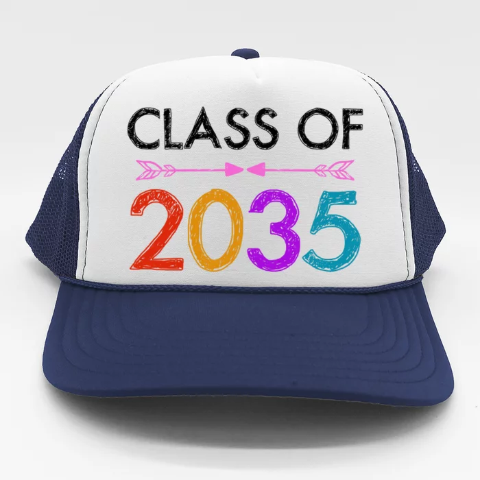 Class Of 2035 Cute Graduation Trucker Hat