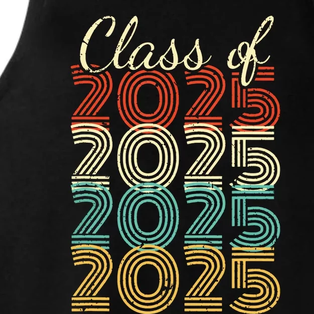 Class Of 2025 Senior 2025 Graduation Ladies Tri-Blend Wicking Tank