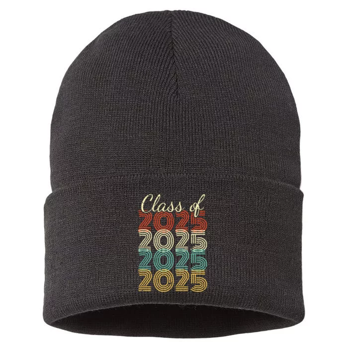 Class Of 2025 Senior 2025 Graduation Sustainable Knit Beanie