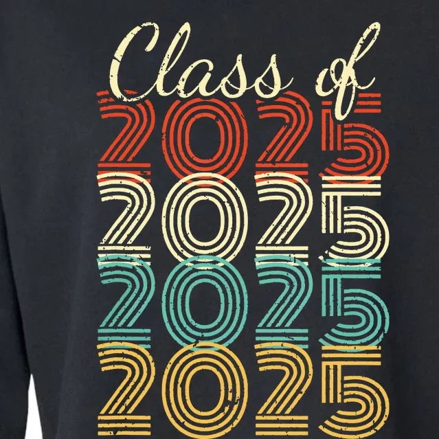 Class Of 2025 Senior 2025 Graduation Cropped Pullover Crew