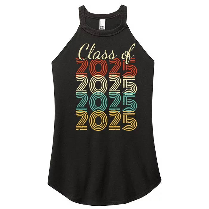 Class Of 2025 Senior 2025 Graduation Women’s Perfect Tri Rocker Tank