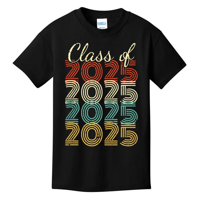 Class Of 2025 Senior 2025 Graduation Kids T-Shirt