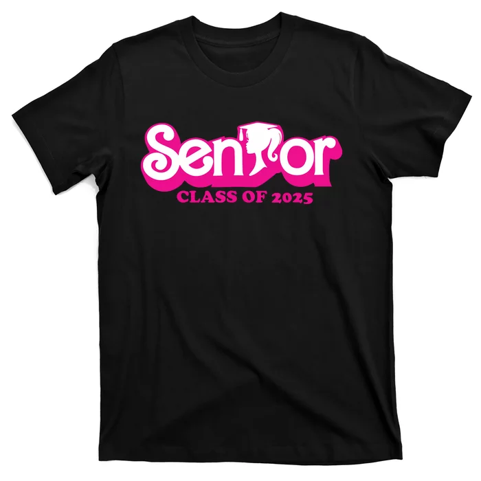 Class Of 2025 Senior Design Funny Seniors 2025 Girl T-Shirt