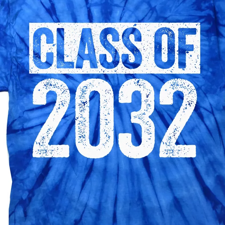 Class Of 2032 Senior 2032 Graduation Tie-Dye T-Shirt