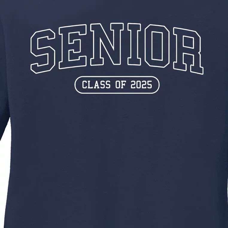 Class Of 2025 Senior Gift Women Funny Seniors 2025 Ladies Long Sleeve Shirt