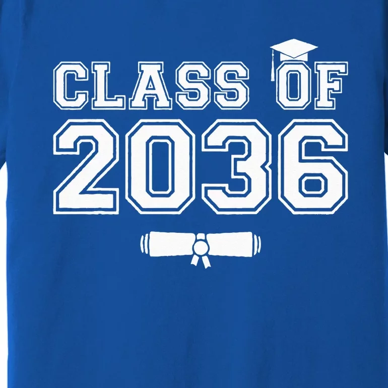 Class Of 2036 Grow With Me Premium T-Shirt