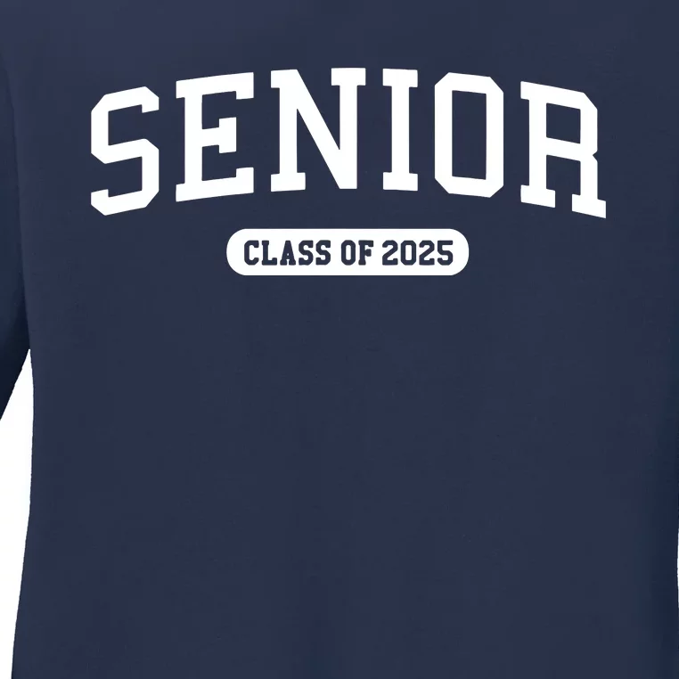 Class Of 2025 Senior Gift Women Funny Seniors 2025 Ladies Long Sleeve Shirt