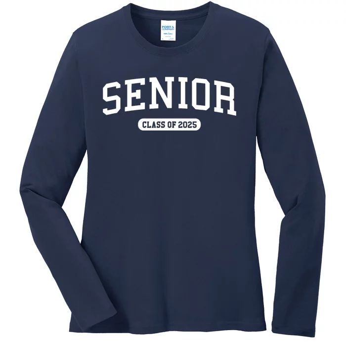 Class Of 2025 Senior Gift Women Funny Seniors 2025 Ladies Long Sleeve Shirt