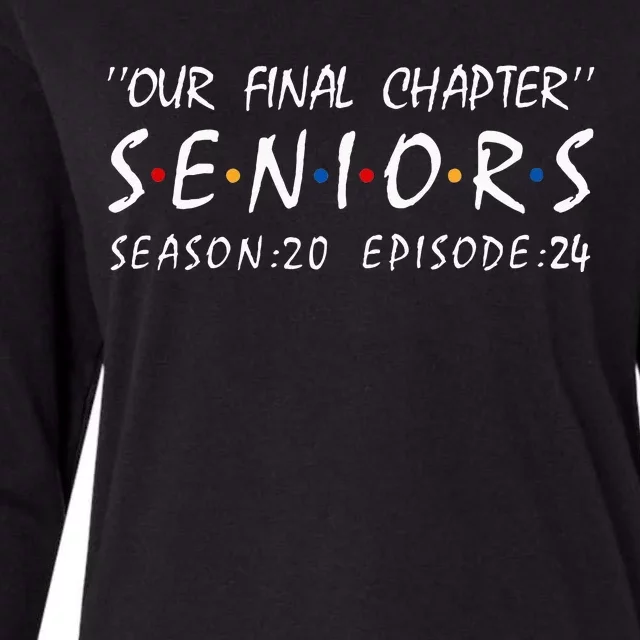 Class Of 2024 Senior Gifts Funny Seniors 2024 Womens Cotton Relaxed Long Sleeve T-Shirt