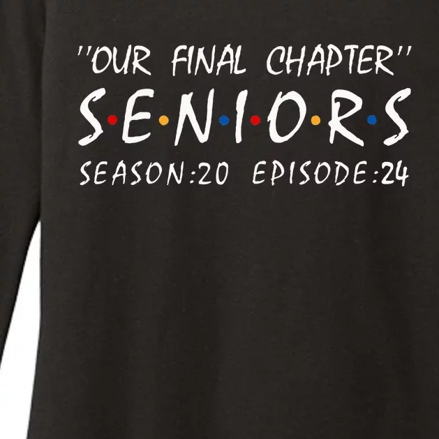 Class Of 2024 Senior Gifts Funny Seniors 2024 Womens CVC Long Sleeve Shirt