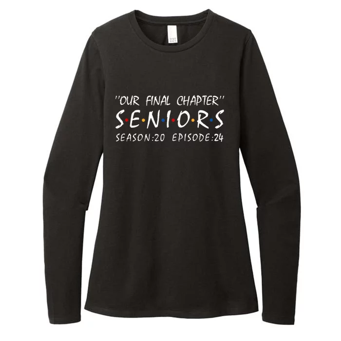 Class Of 2024 Senior Gifts Funny Seniors 2024 Womens CVC Long Sleeve Shirt