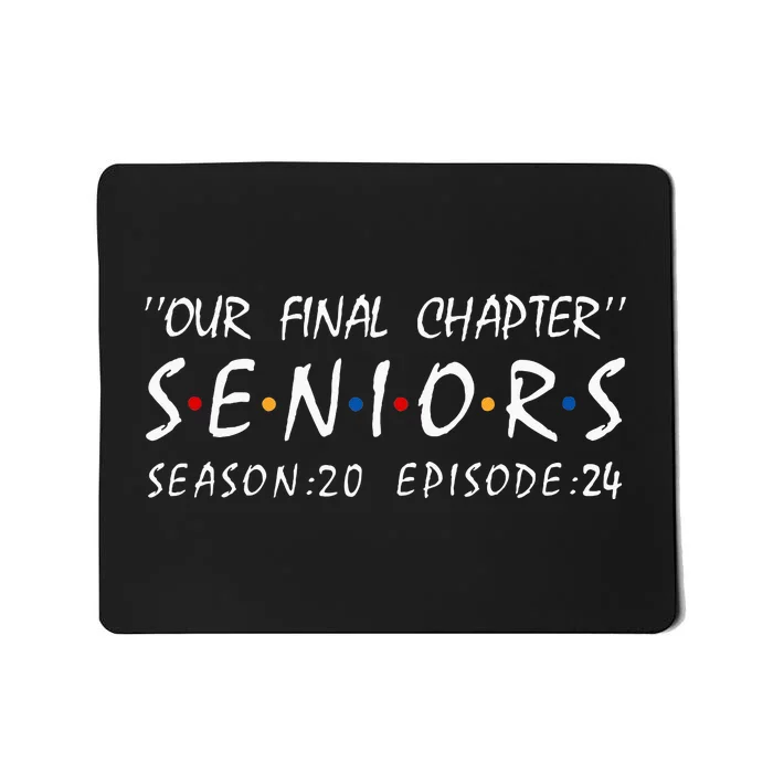 Class Of 2024 Senior Gifts Funny Seniors 2024 Mousepad