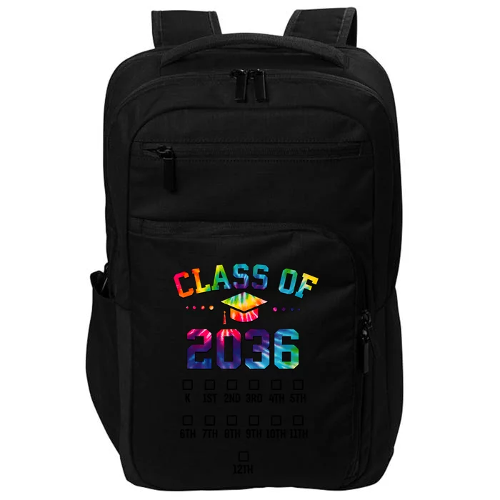 Class Of 2036 Grow With Me With Space For Checkmarks Impact Tech Backpack