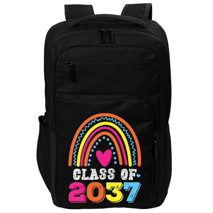 Class Of 2037 Kindergarten Pre-k Grow with Me Graduation Impact Tech Backpack