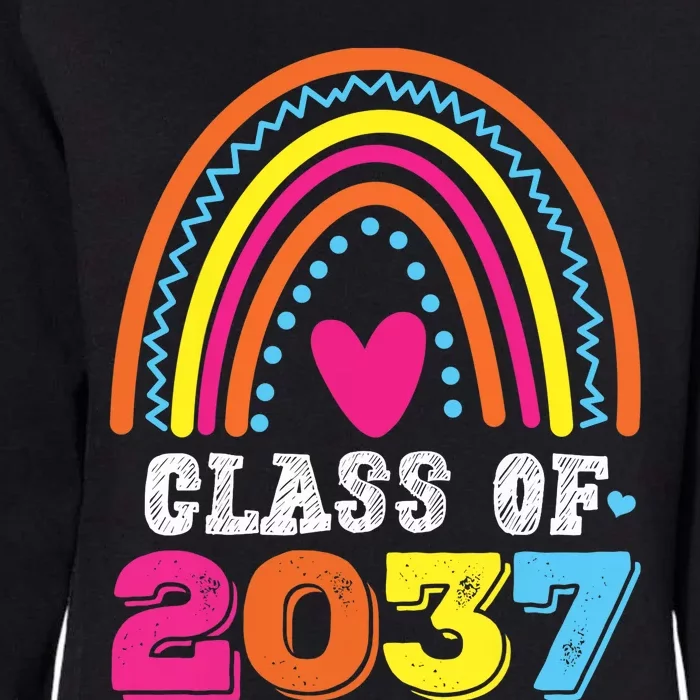 Class Of 2037 Kindergarten Pre-k Grow with Me Graduation Womens California Wash Sweatshirt