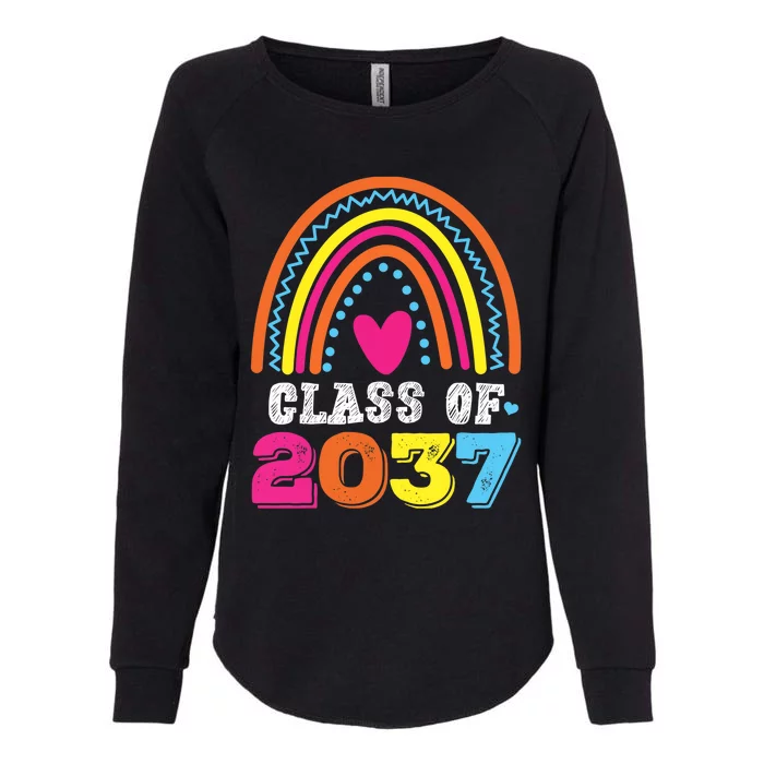 Class Of 2037 Kindergarten Pre-k Grow with Me Graduation Womens California Wash Sweatshirt