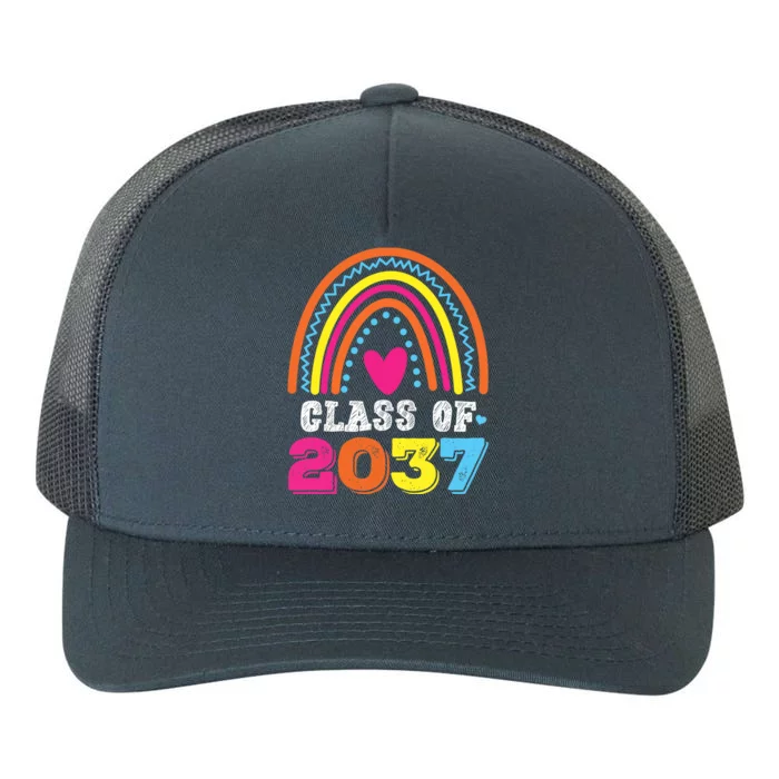 Class Of 2037 Kindergarten Pre-k Grow with Me Graduation Yupoong Adult 5-Panel Trucker Hat