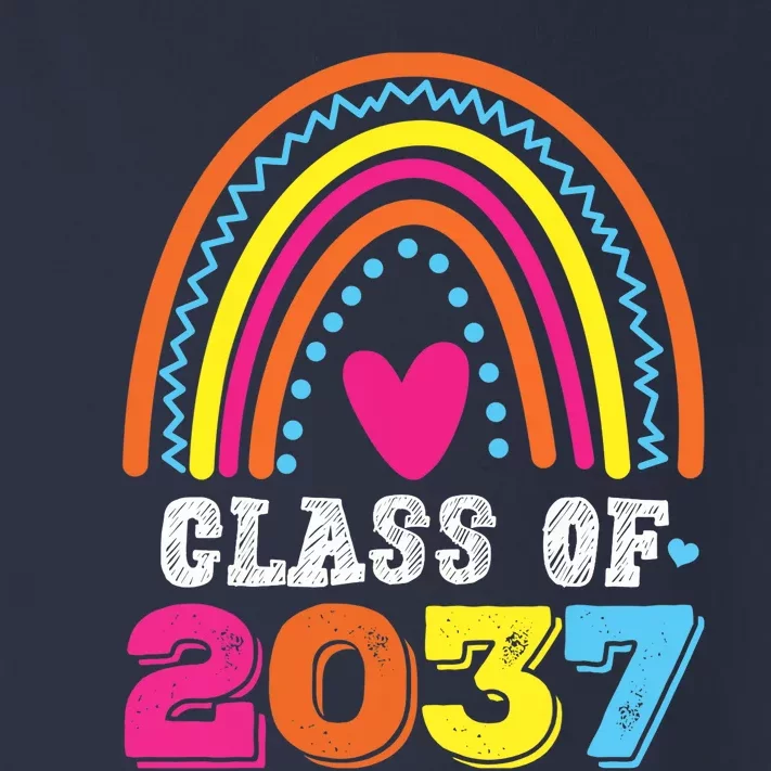 Class Of 2037 Kindergarten Pre-k Grow with Me Graduation Toddler Long Sleeve Shirt