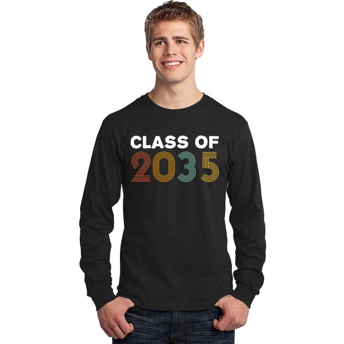 Class Of 2035 Retro Tall Long Sleeve T-Shirt