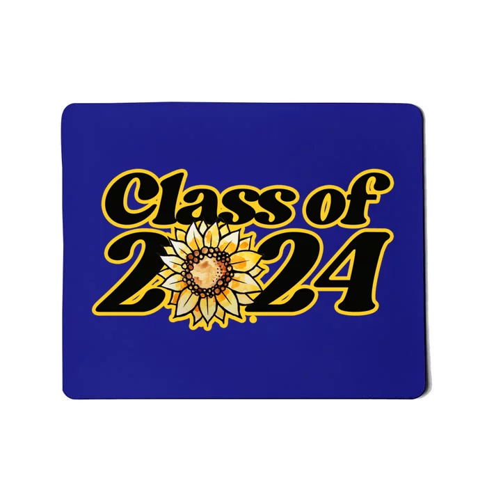 Class Of 2024 Sunflowers Gift Mousepad