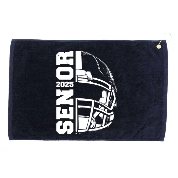 Class Of 2025 Senior 25 Football 2025 Graduation Party Grommeted Golf Towel