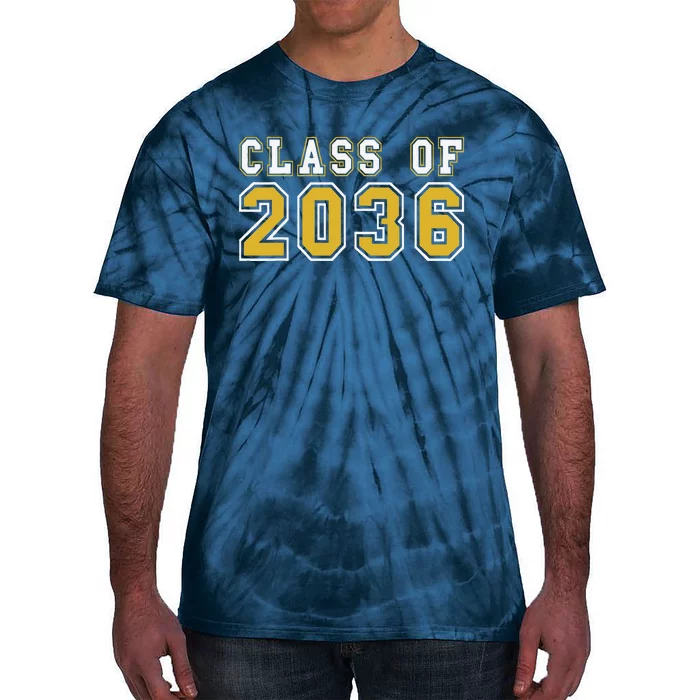 Class Of 2036 Graduation First Day Of Kindergarten PreK Tie-Dye T-Shirt