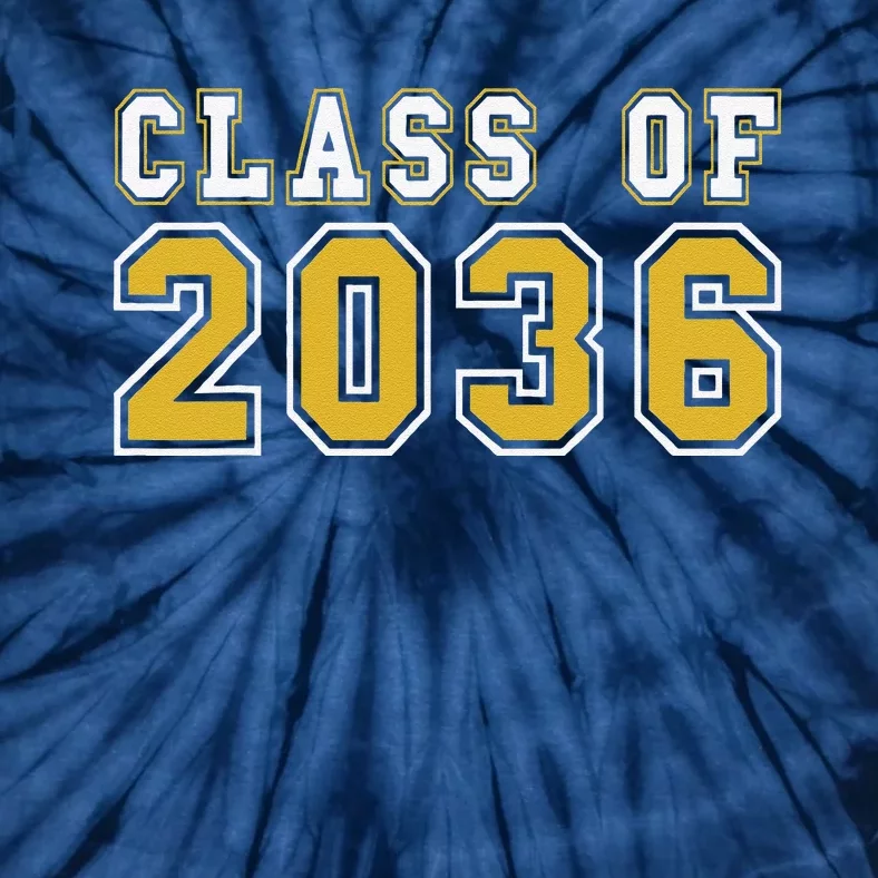 Class Of 2036 Graduation First Day Of Kindergarten PreK Tie-Dye T-Shirt