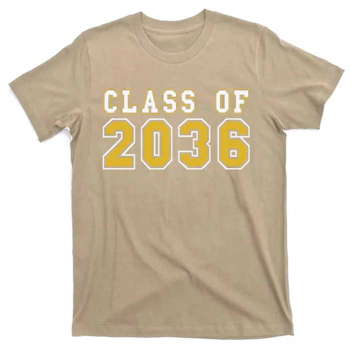 Class Of 2036 Graduation First Day Of Kindergarten PreK T-Shirt