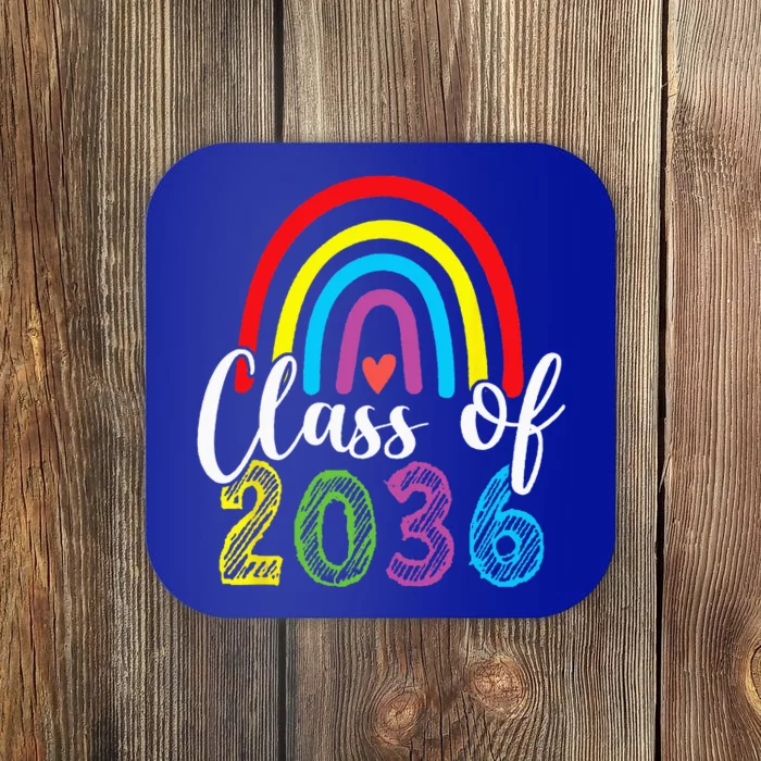 Class Of 2036 Grow With Me Pre K Kindergarten Graduation Coaster