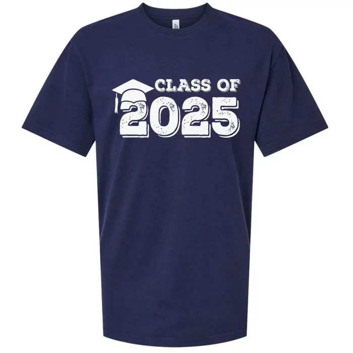 Class Of 2025 Senior Graduation 2025 Sueded Cloud Jersey T-Shirt