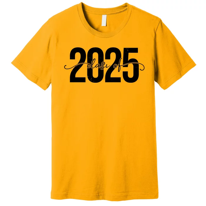 Class Of 2025 Vintage Graduation Premium T-Shirt