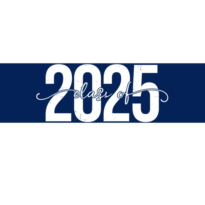 Class Of 2025 Vintage Graduation Bumper Sticker