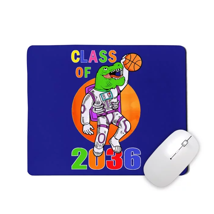 Class Of 2036 Grow With Me Astronaut Dinosaur TRex Space Mousepad