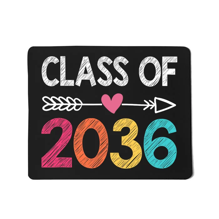 Class Of 2036 Pre-K Graduate Preschool Graduation Mousepad