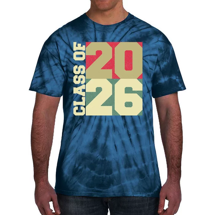 Class Of 2026 First Day Of School Grow With Me Tie-Dye T-Shirt