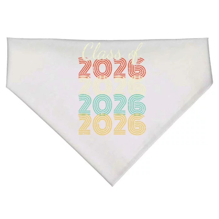 Class Of 2026 Senior 2026 Graduation USA-Made Doggie Bandana