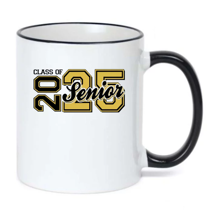 Class Of 2025 Senior Graduation Black Color Changing Mug